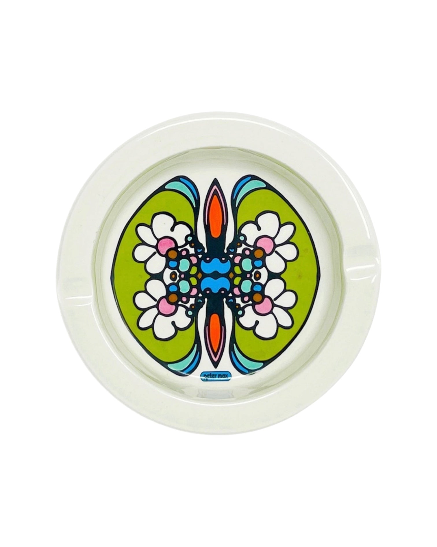 Vintage Peter Max Ashtray, 1970s