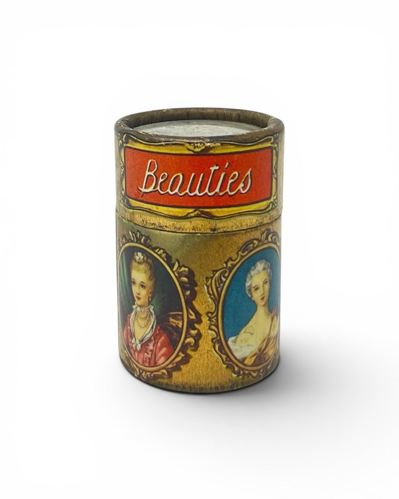 Vintage XVIIIth Century Beauties Match Cylinder