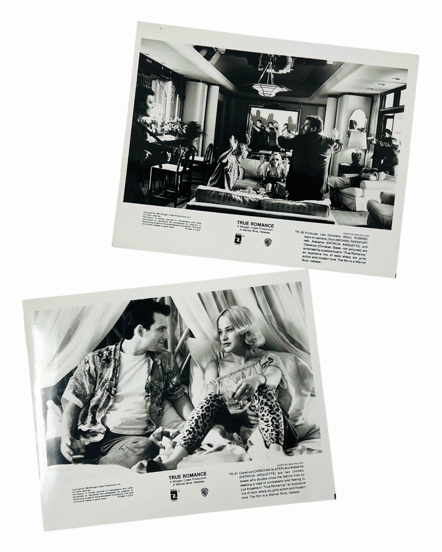 Vintage 1993 True Romance Press Kit