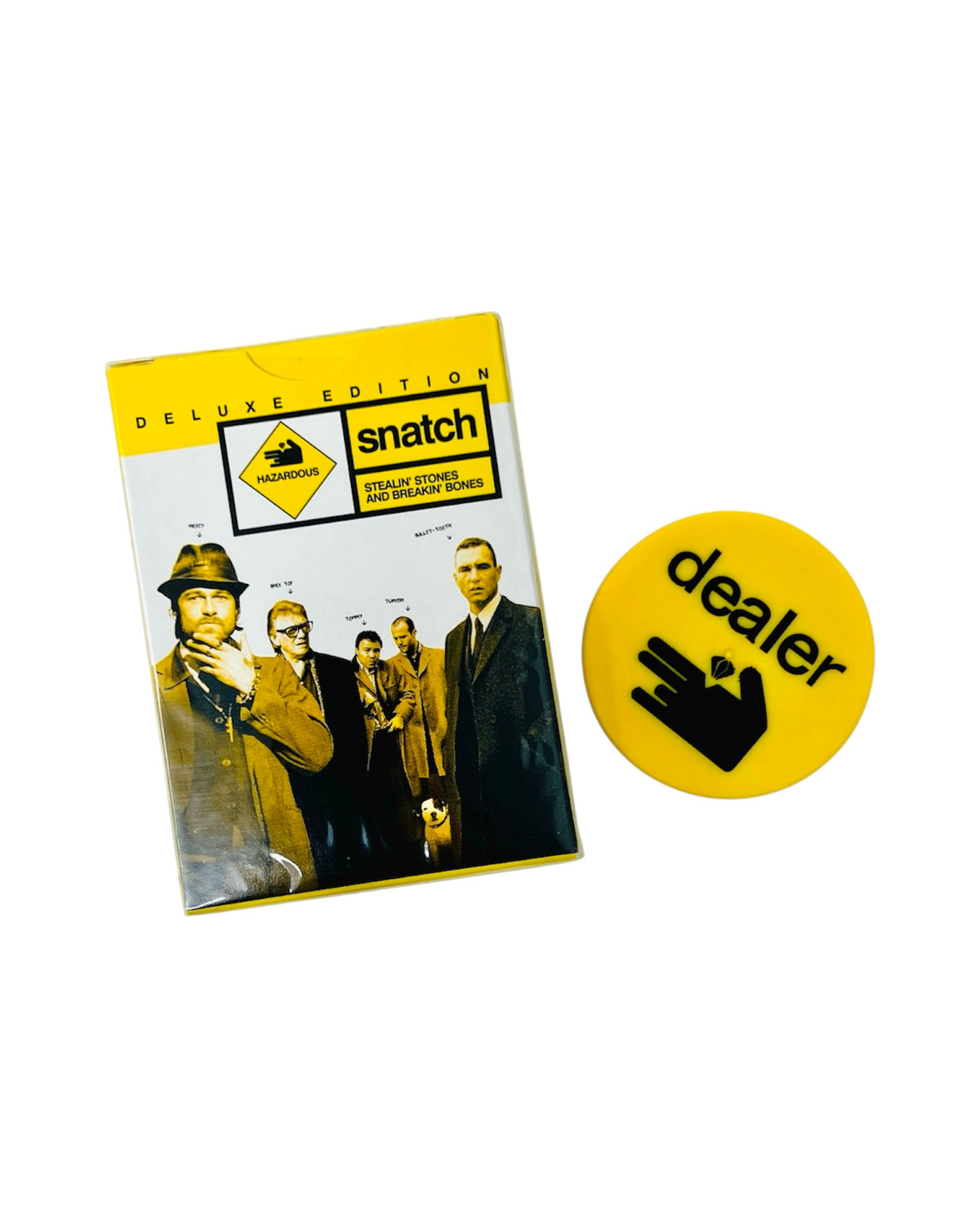 Snatch (2000) Deluxe Edition DVD + Poker Kit Set