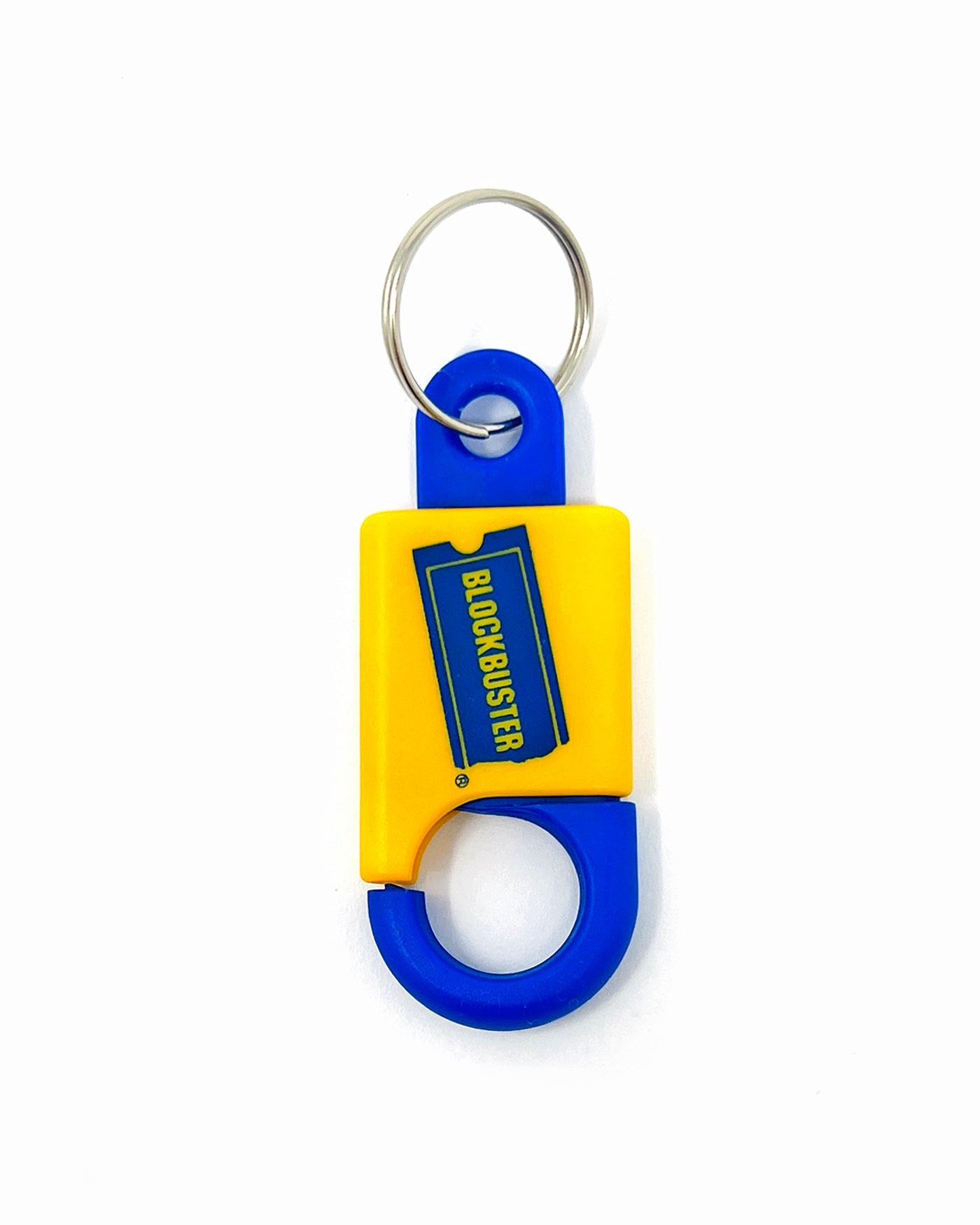 Vintage Blockbuster Advertising Keychain