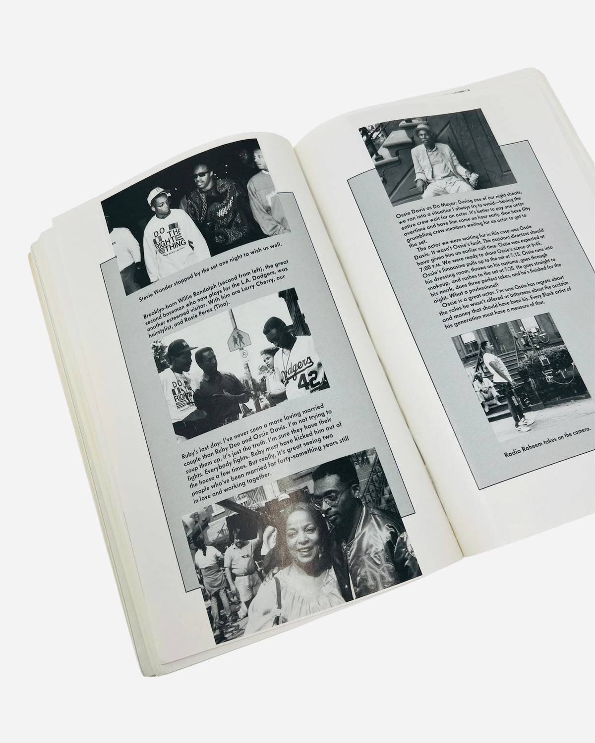 Vintage 1989 'Do the Right Thing' Companion Book by Spike Lee