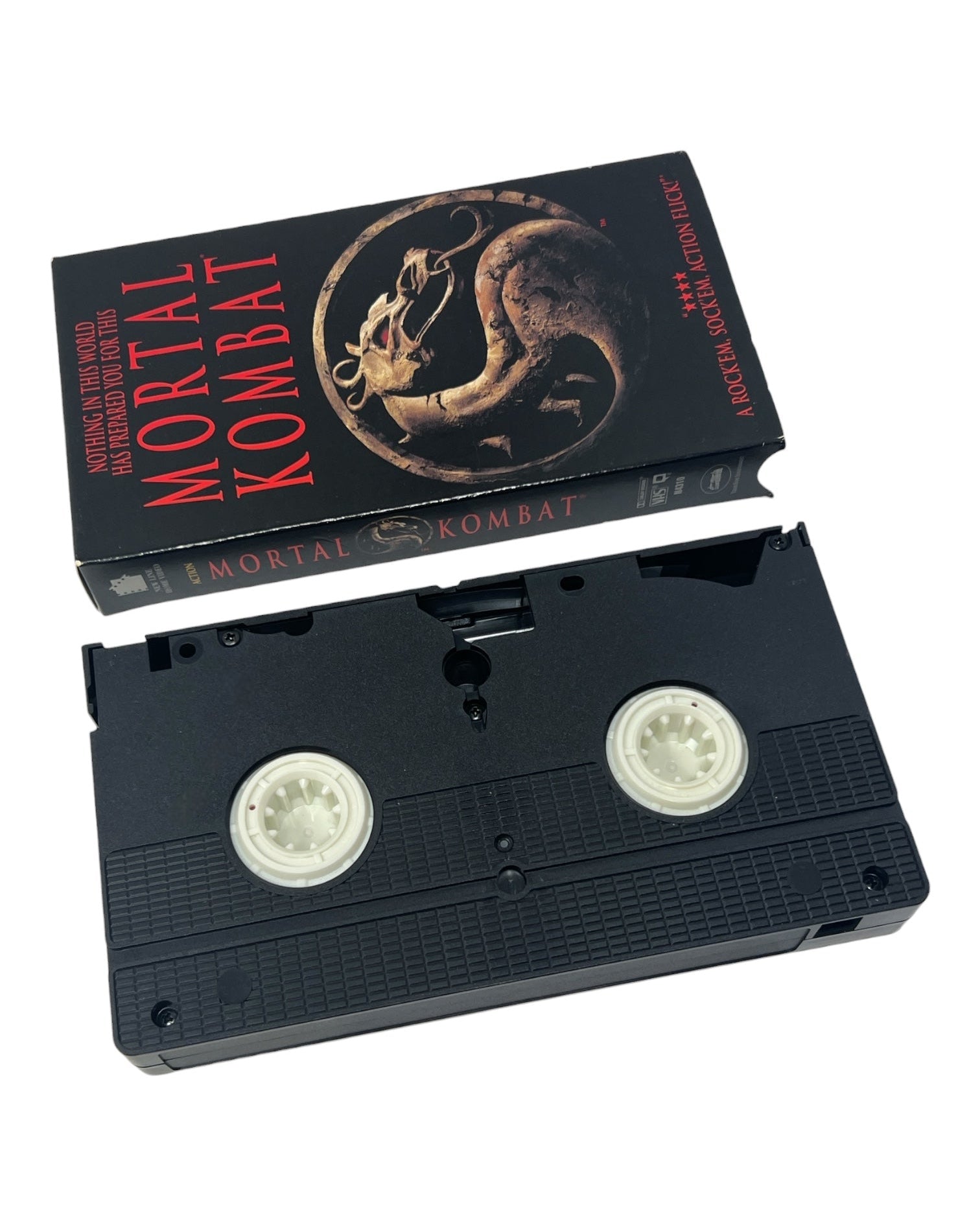 Mortal Kombat (1995) VHS Tape