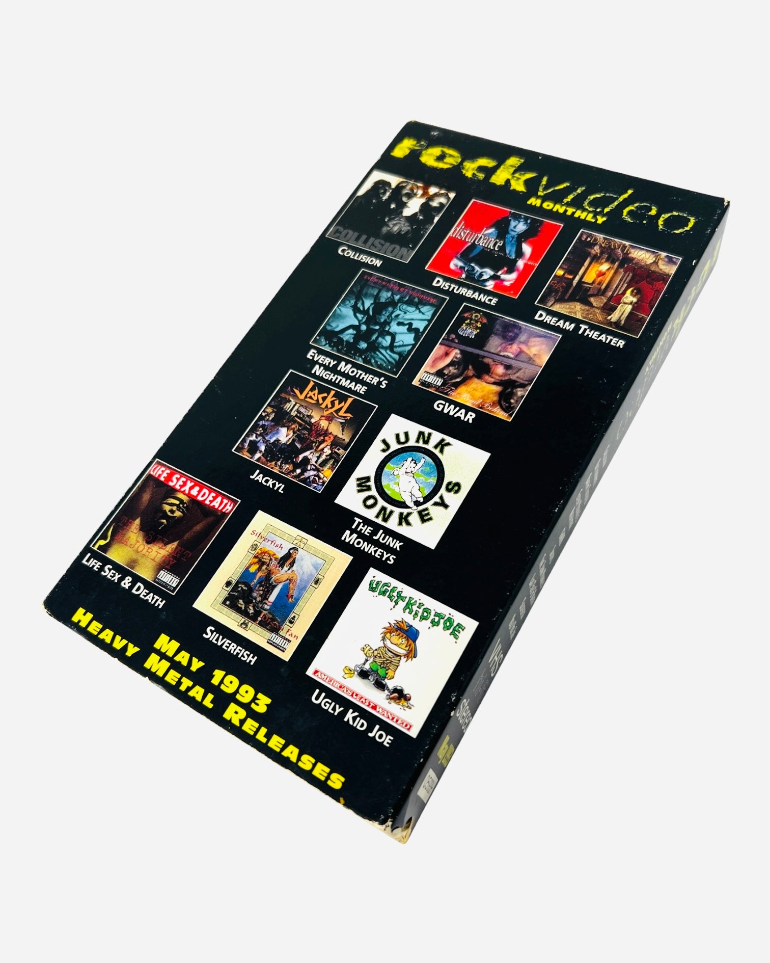 1993 Heavy Metal Music Videos VHS