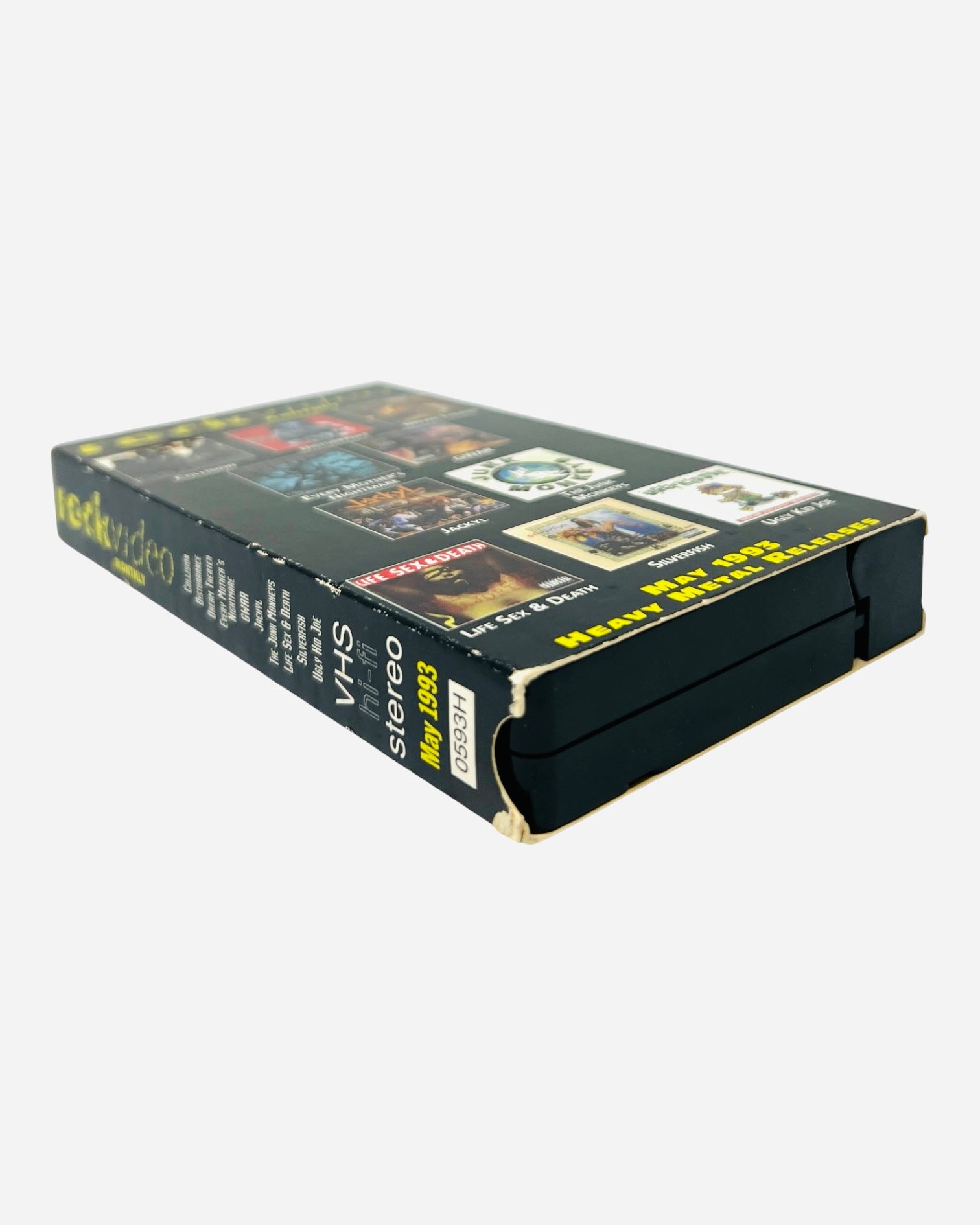 1993 Heavy Metal Music Videos VHS