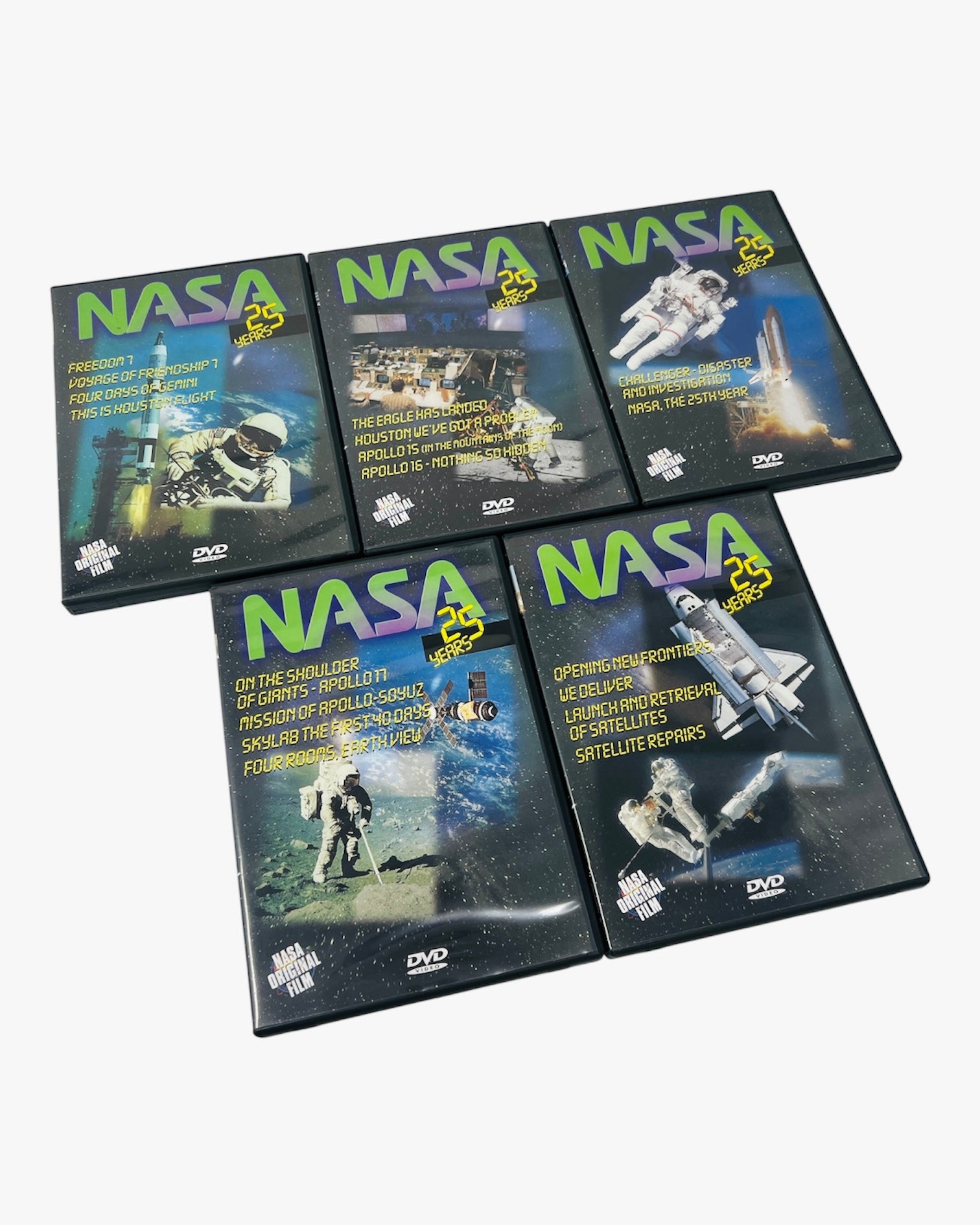 NASA: 25 Years of Triumph & Tragedies (1997) 5-DVD Box Set