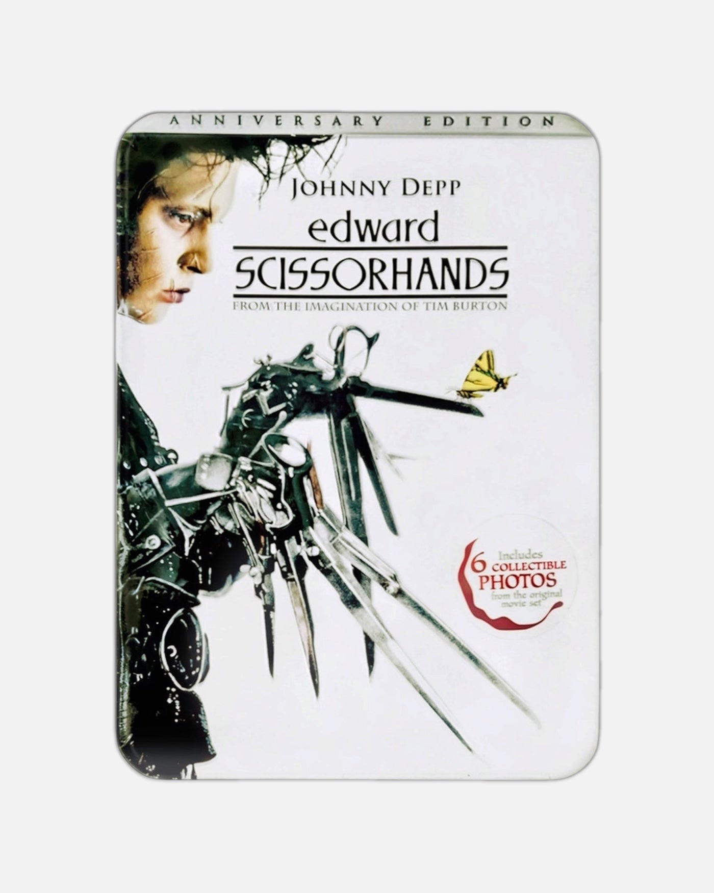 Edward Scissorhands (1990) Anniversary DVD Set in Tin Case [Sealed]