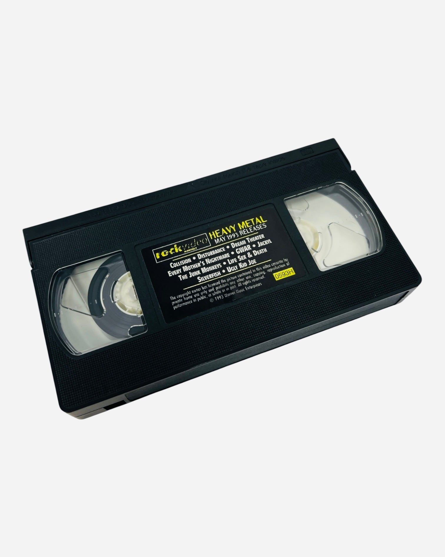 1993 Heavy Metal Music Videos VHS