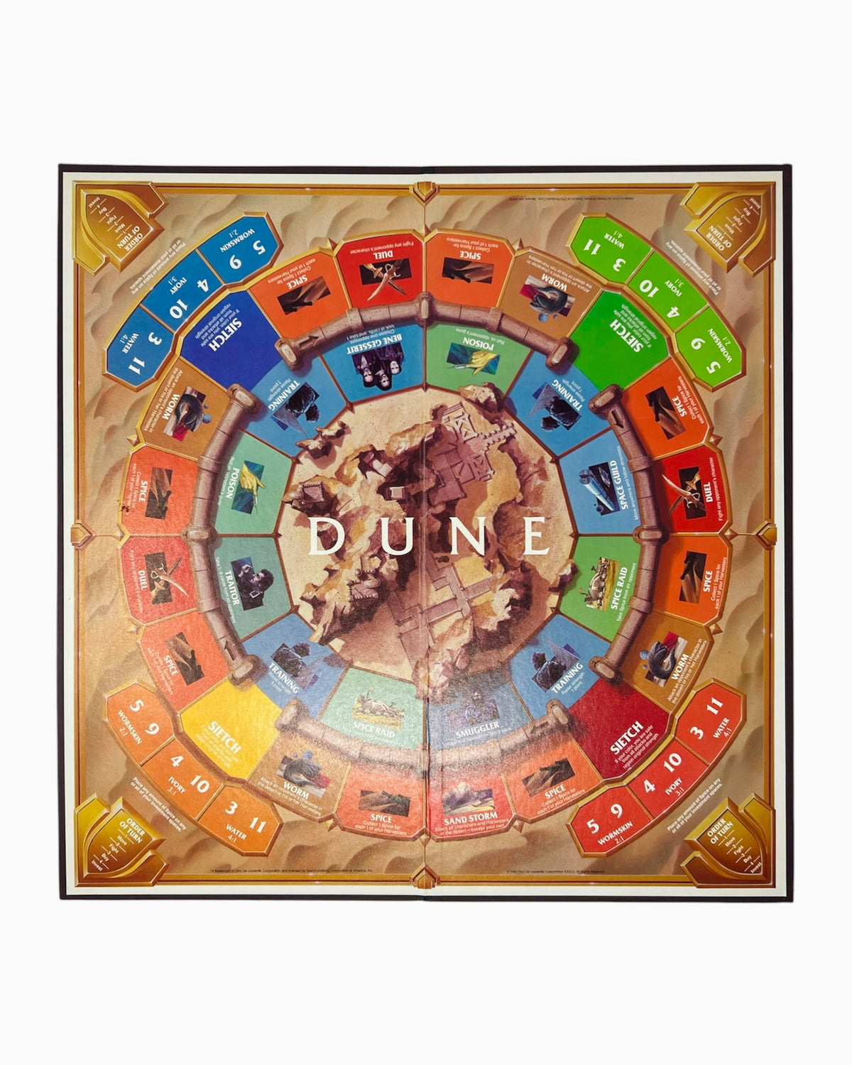 Vintage 1984 Dune Movie Board Game