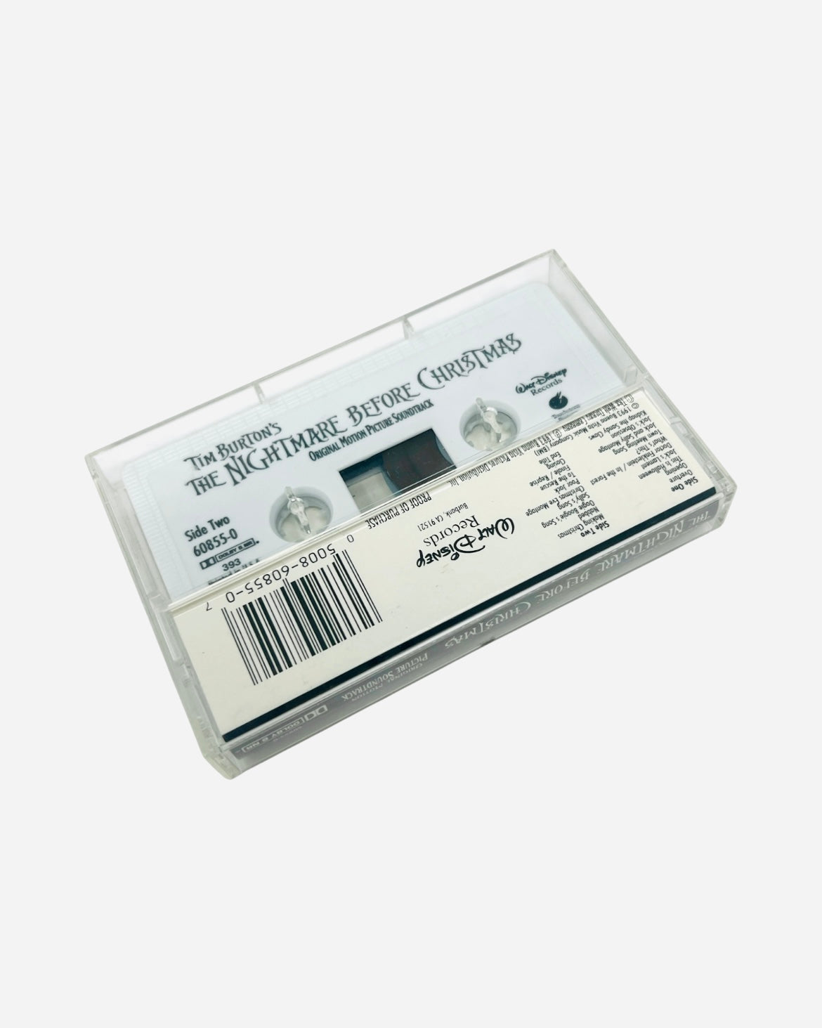 The Nightmare Before Christmas (1993) Soundtrack Cassette