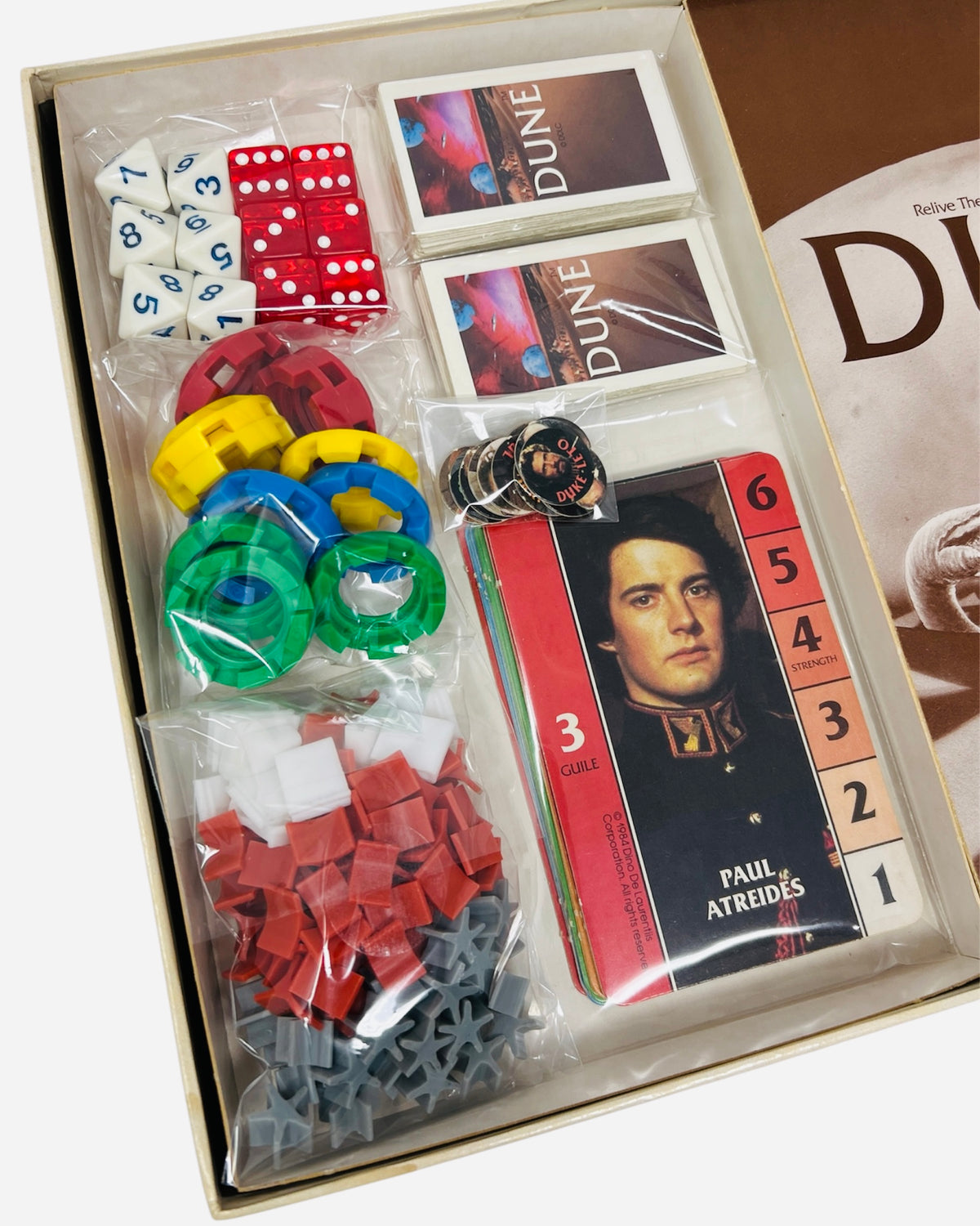 Vintage 1984 Dune Movie Board Game
