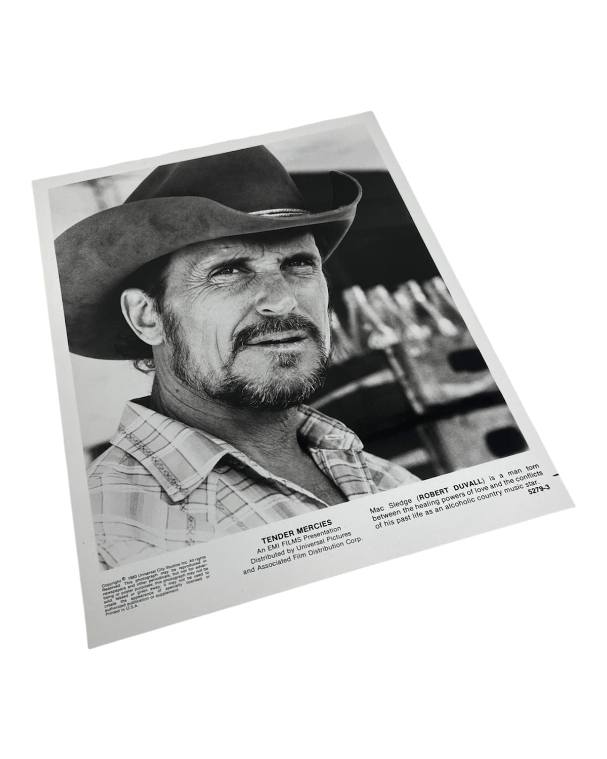 Vintage 1983 Robert Duvall 'Tender Mercies' Original Press Photo
