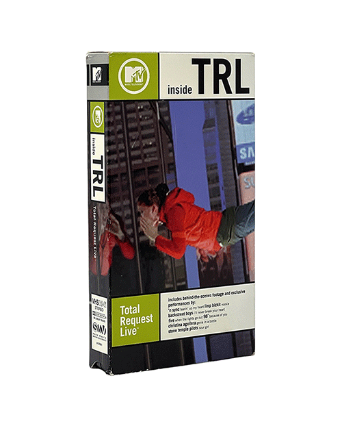 MTV ‘Inside TRL’ (2000) VHS Tape