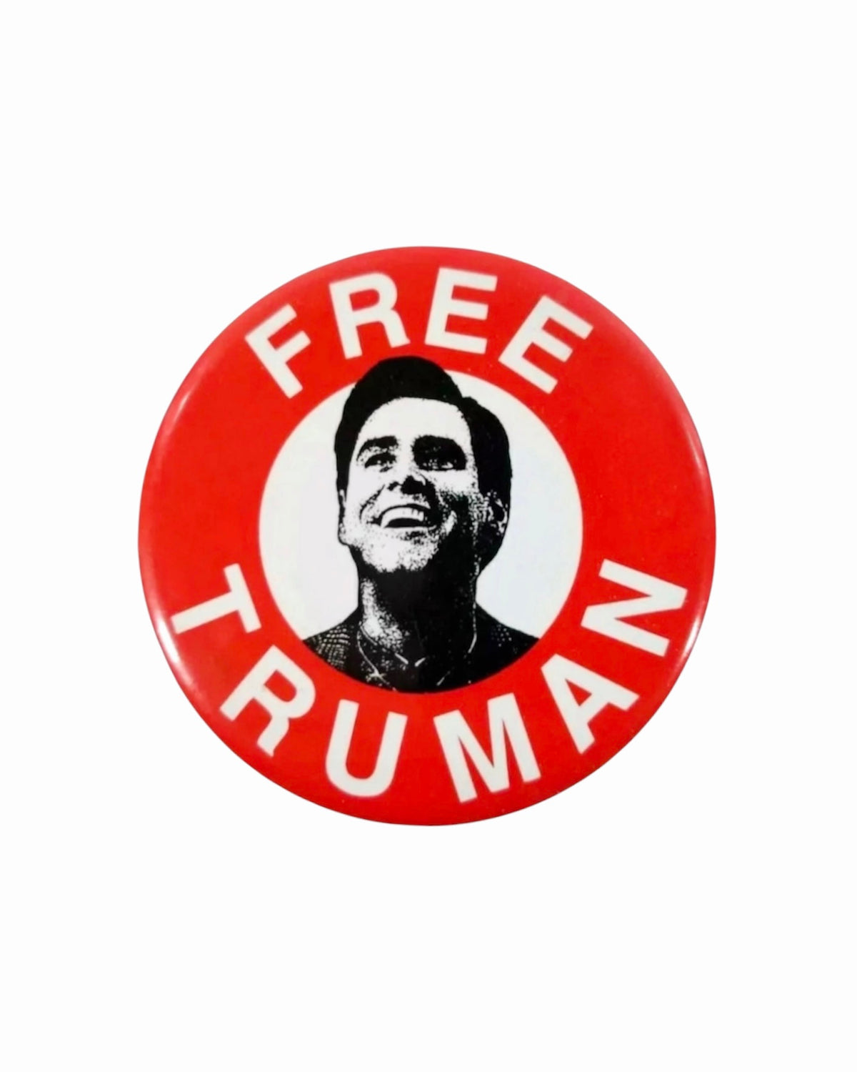 Vintage 1998 The Truman Show Promo Pin Button