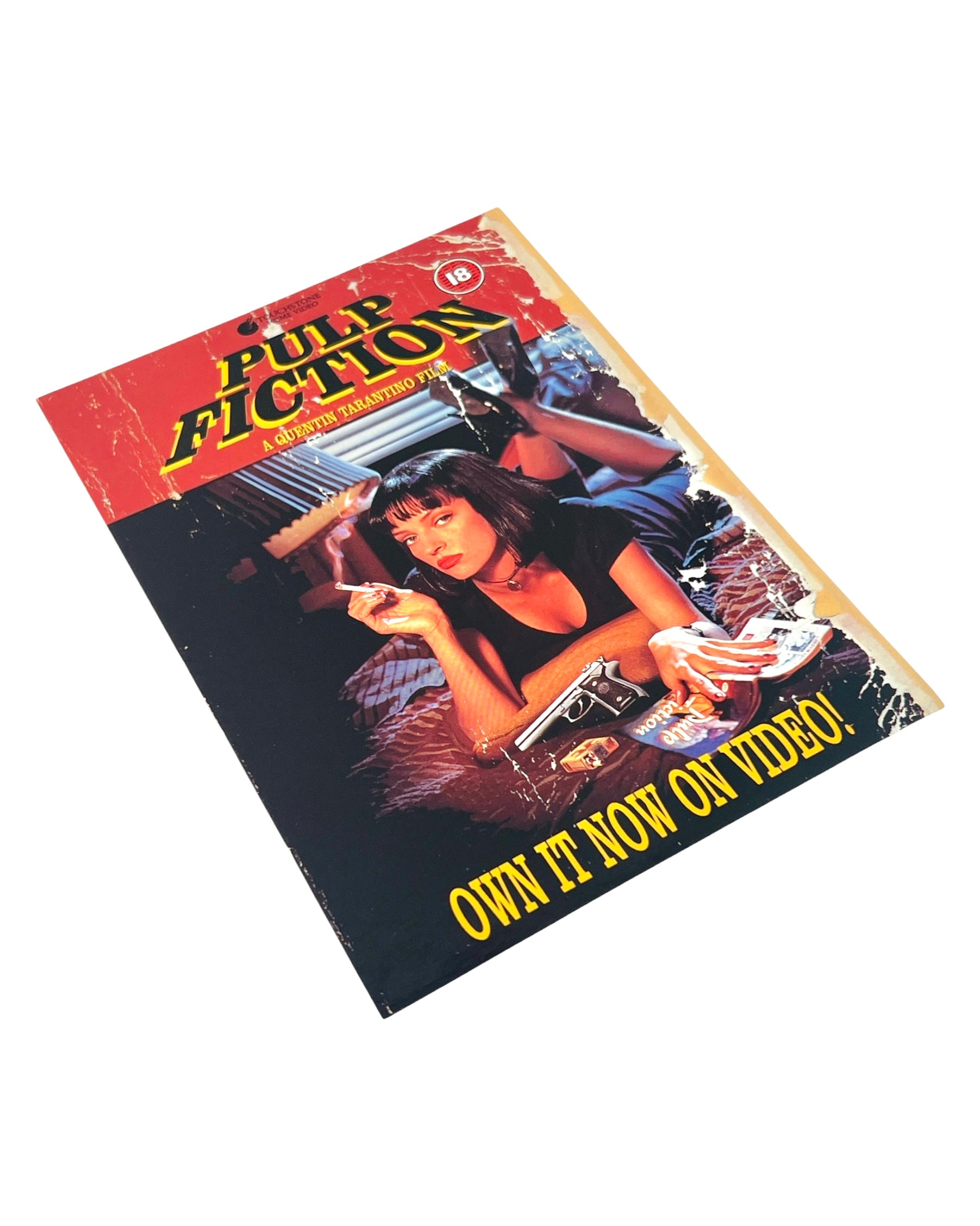 Vintage 90s Pulp Fiction UK Promo Postcard