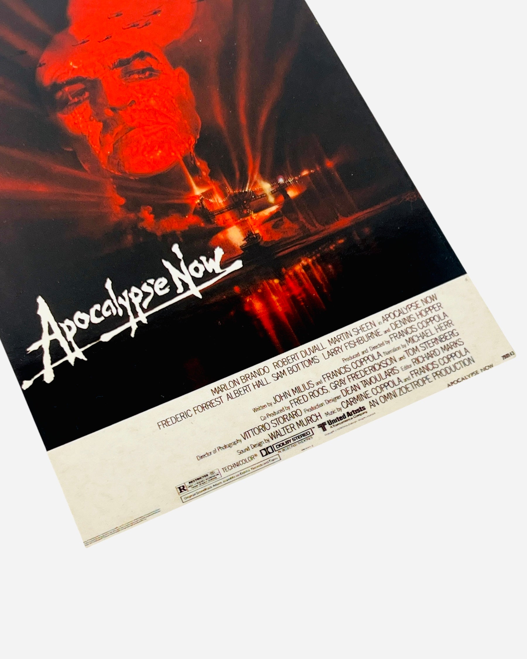 Vintage 1980s Apocalypse Now French Promo Postcard