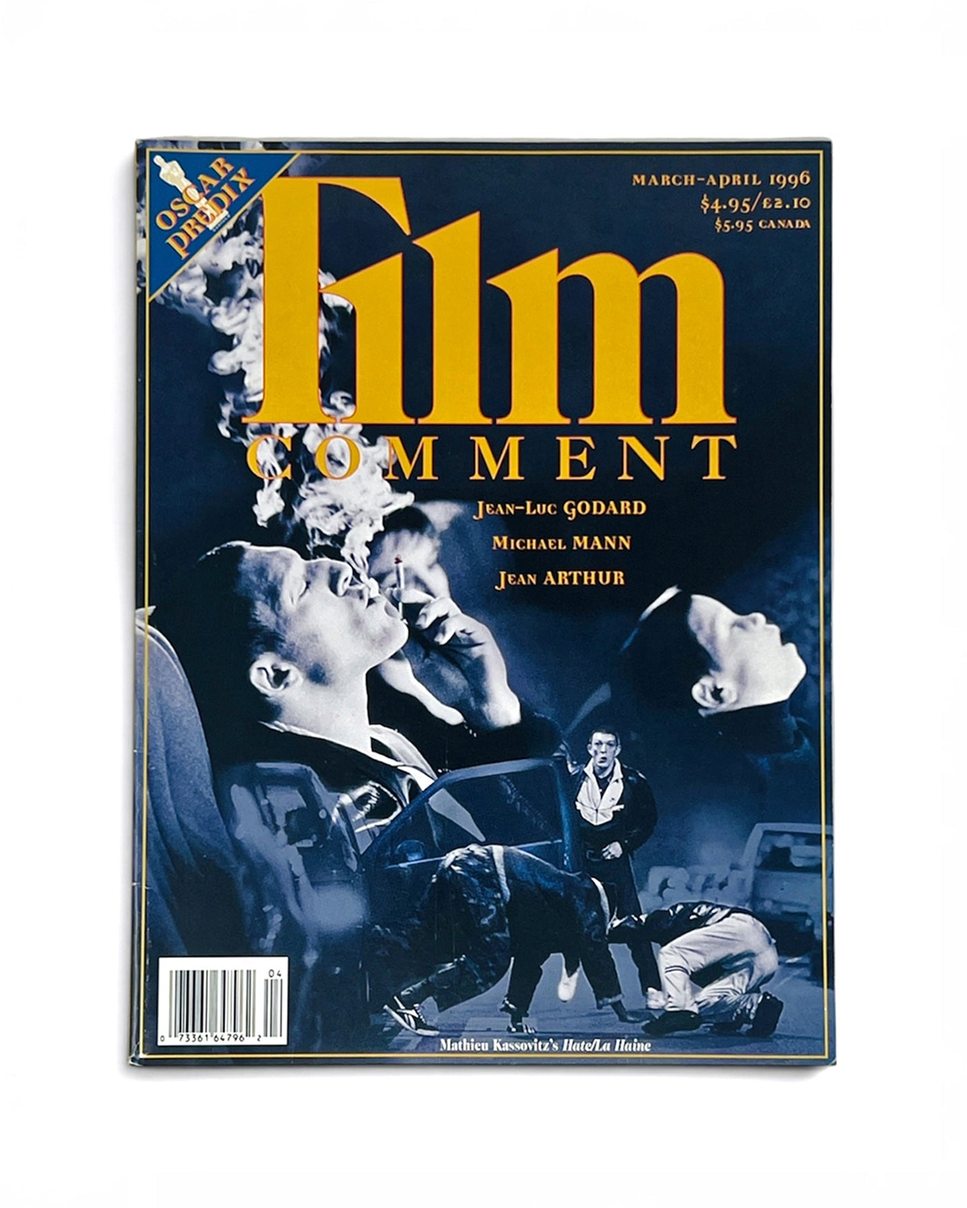 Vintage 1996 Film Comment Magazine; La Haine Cast Cover