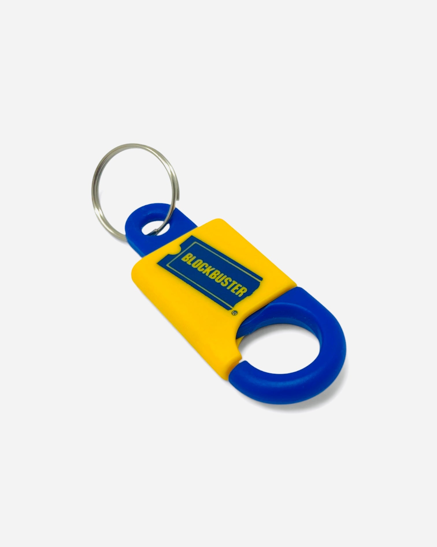 Vintage Blockbuster Advertising Keychain