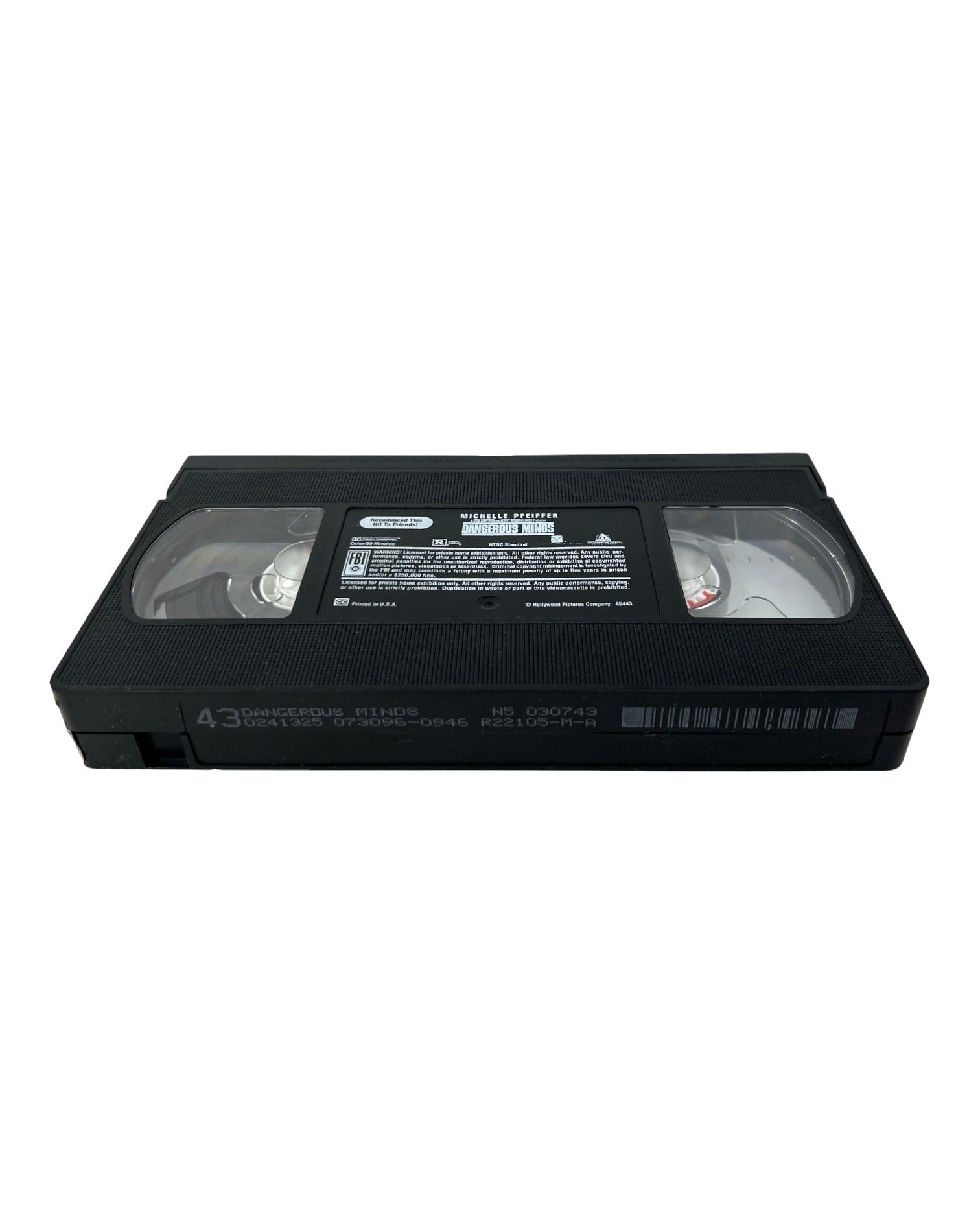 Dangerous Minds (1995) VHS Tape