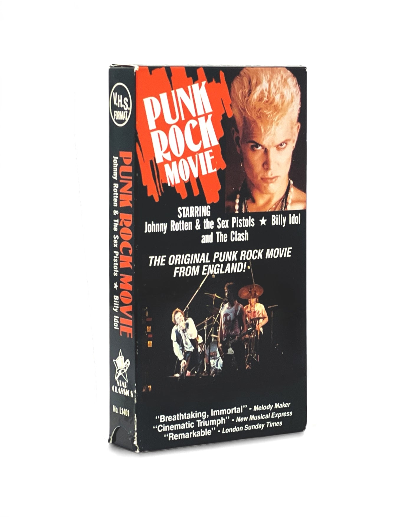 Punk Rock Movie (1978) VHS Tape