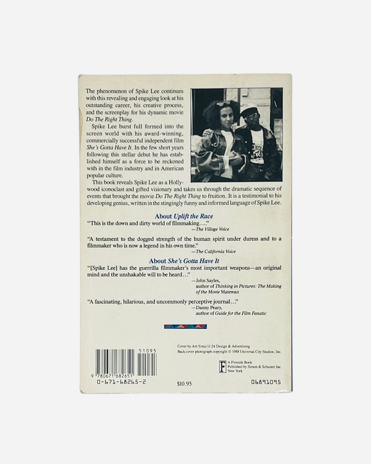 Vintage 1989 'Do the Right Thing' Companion Book by Spike Lee