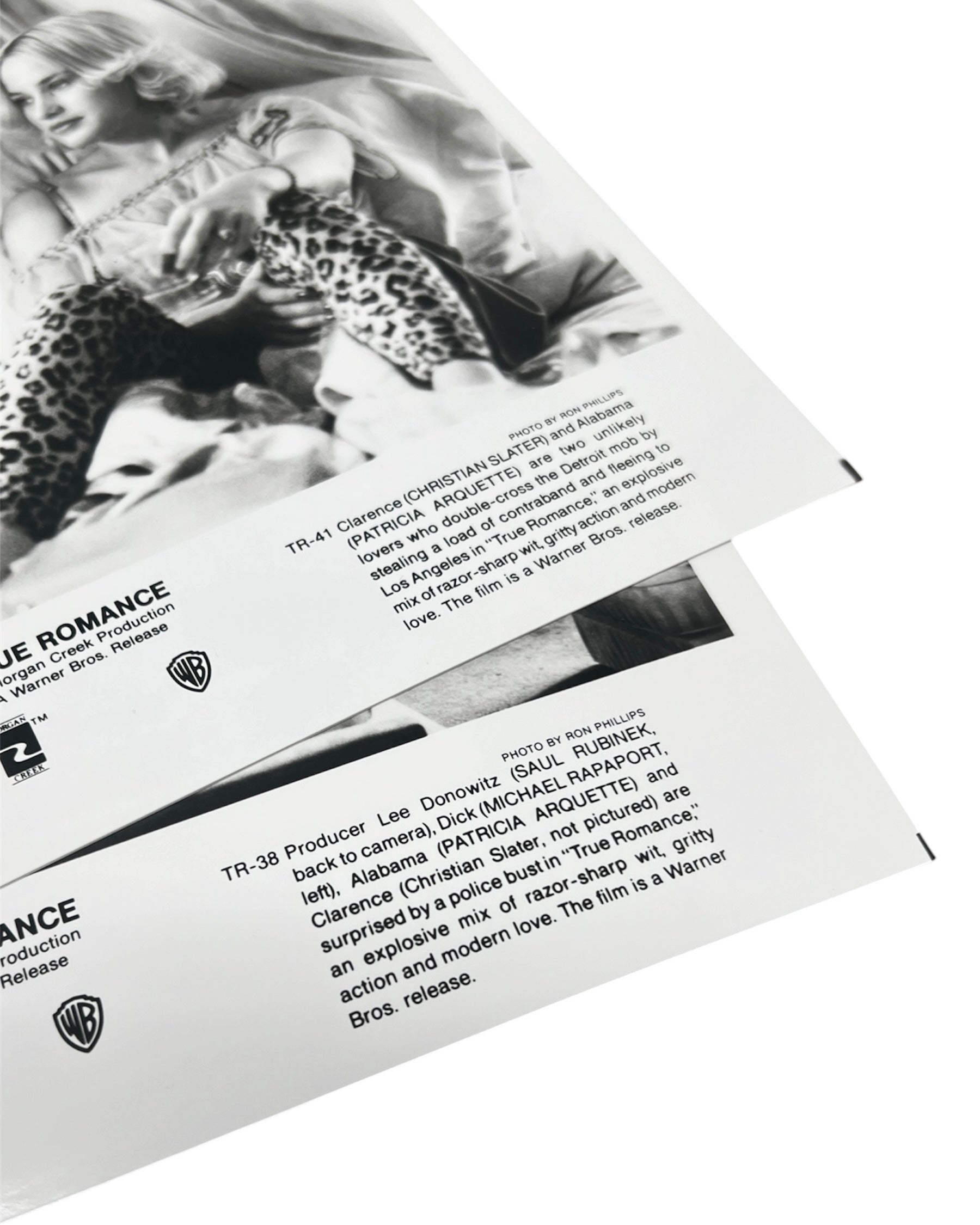 Vintage 1993 True Romance Press Kit