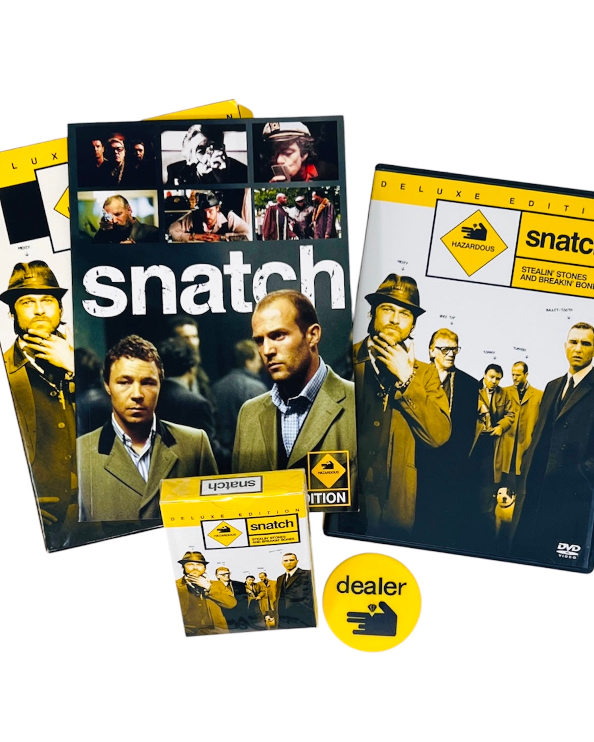 Snatch (2000) Deluxe Edition DVD + Poker Kit Set