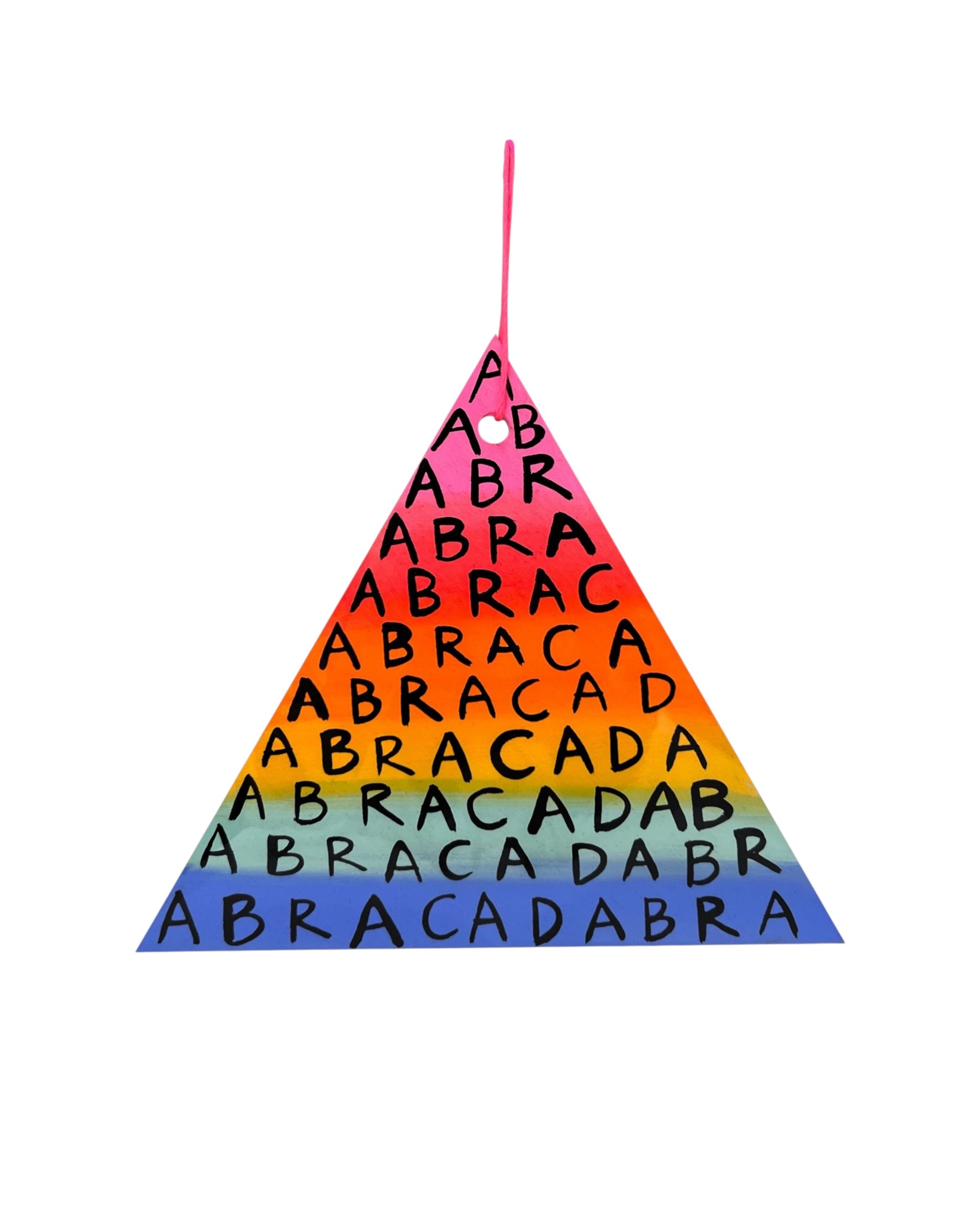 Abracadabra Hand-Painted Ornament