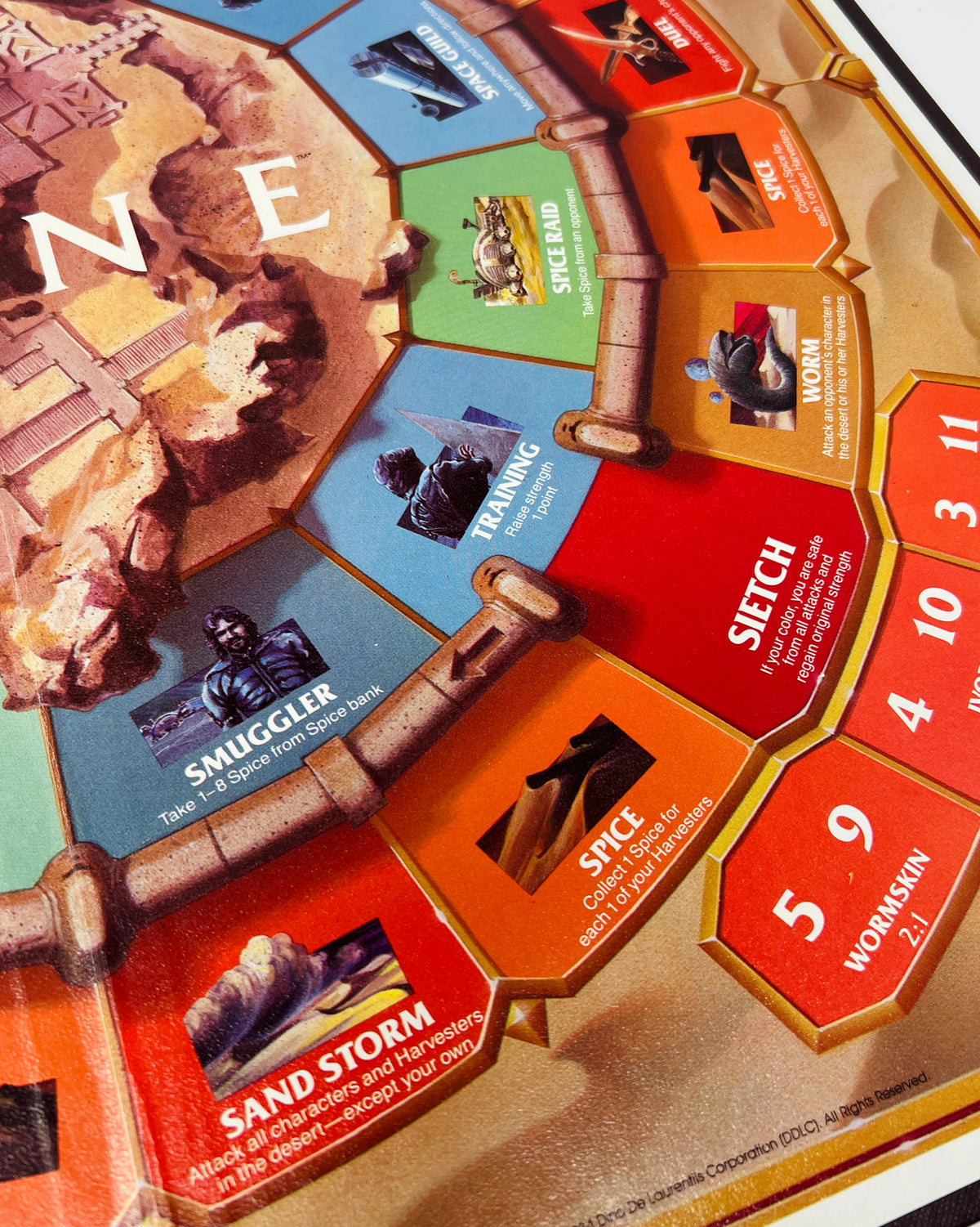 Vintage 1984 Dune Movie Board Game
