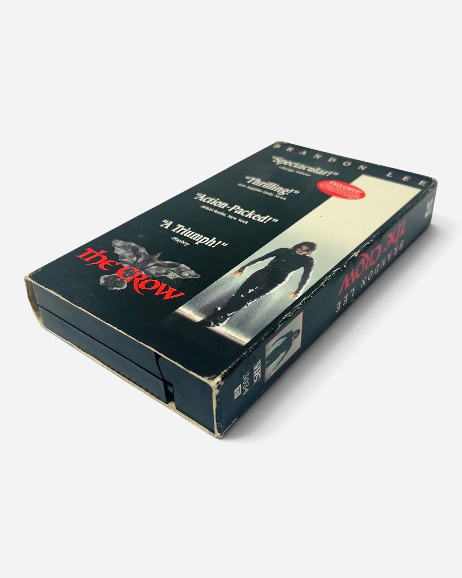 The Crow (1994) VHS Tape