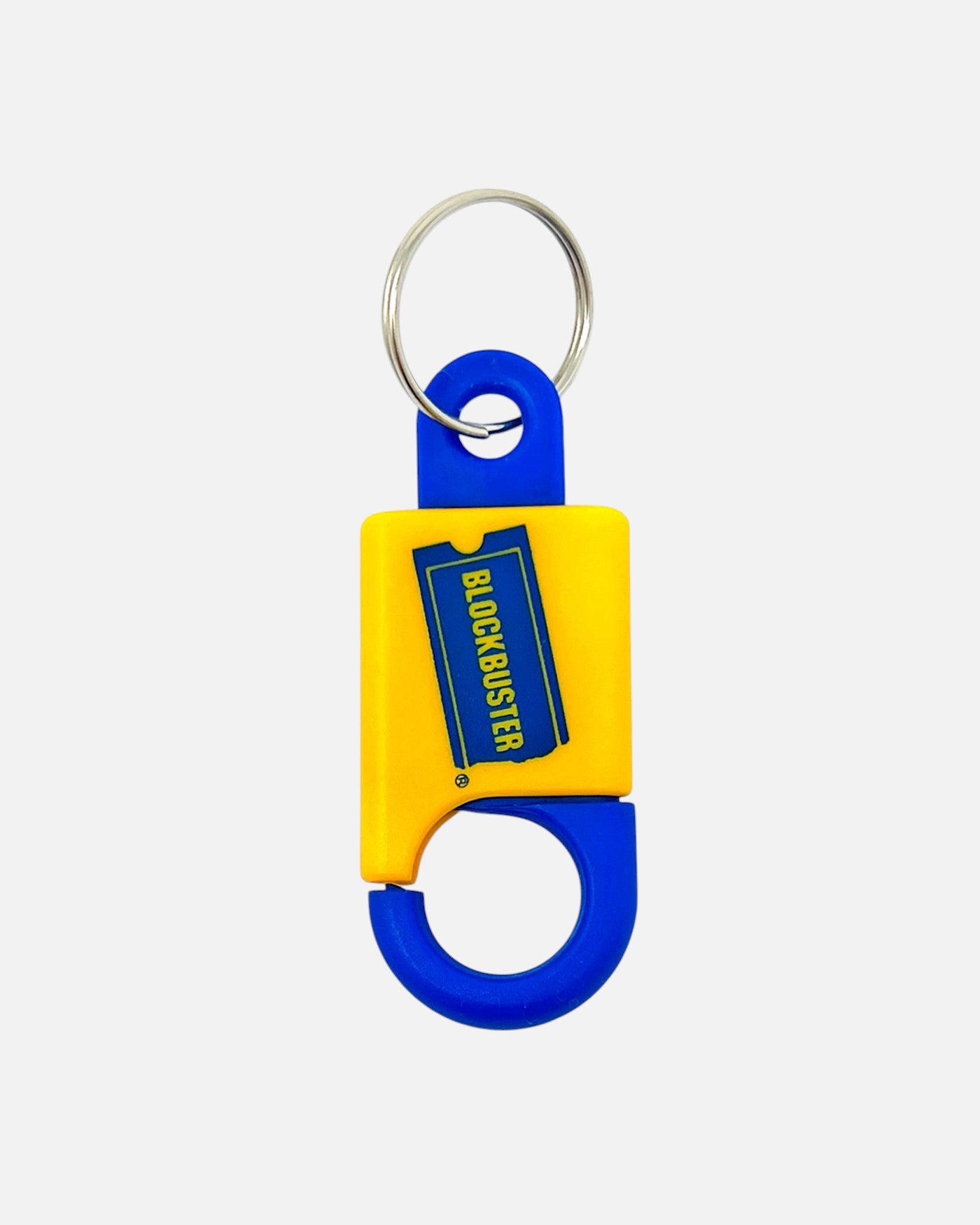 Vintage Blockbuster Advertising Keychain
