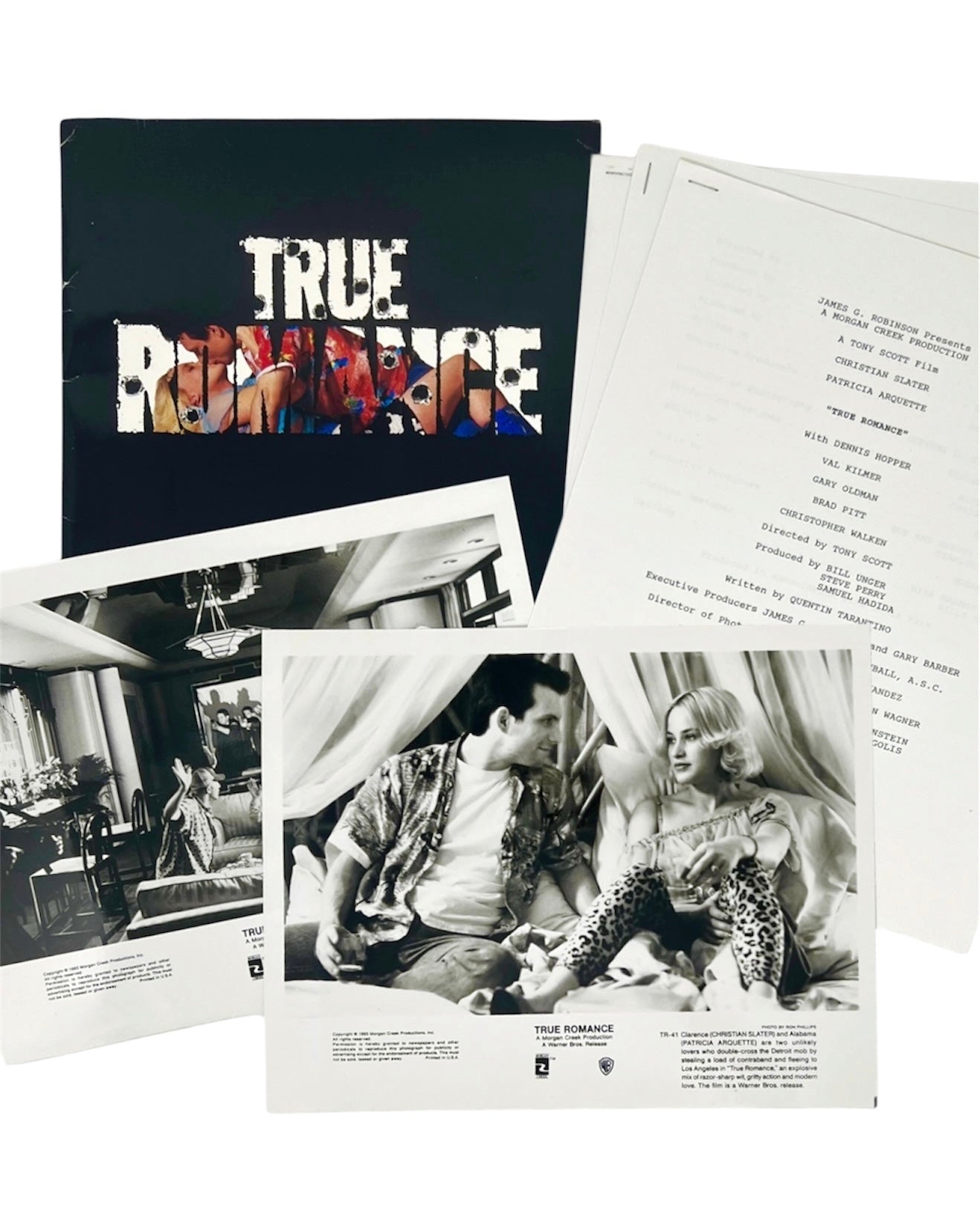 Vintage 1993 True Romance Press Kit