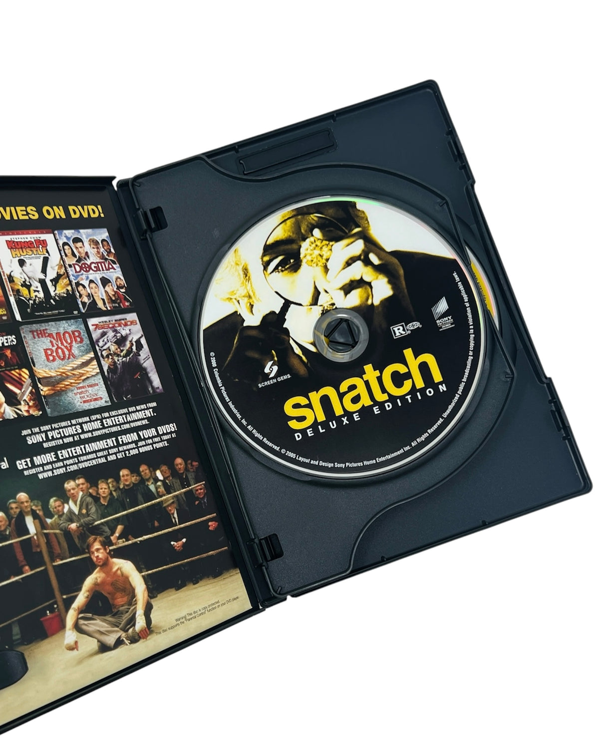 Snatch (2000) Deluxe Edition DVD + Poker Kit Set