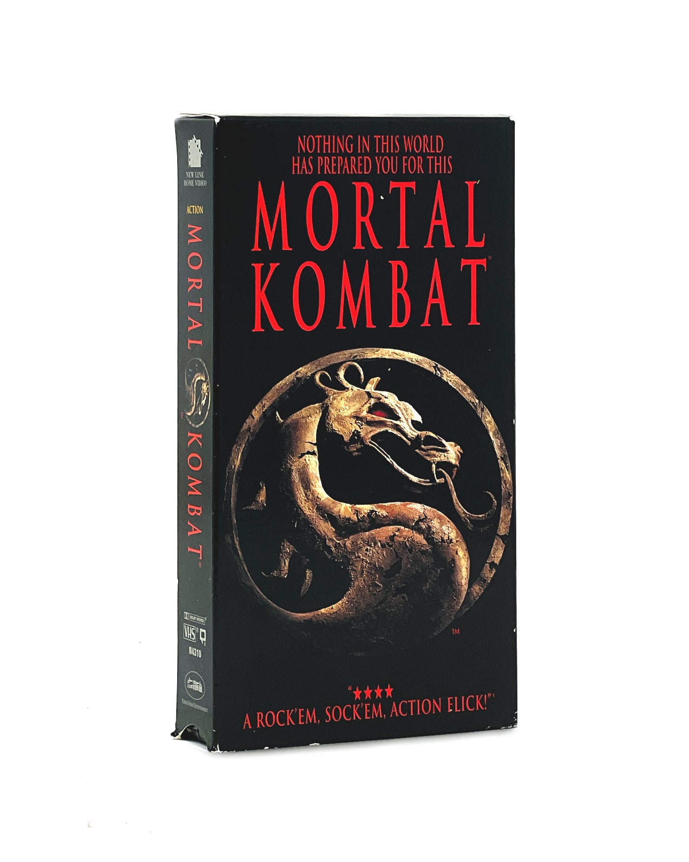 Mortal Kombat (1995) VHS Tape