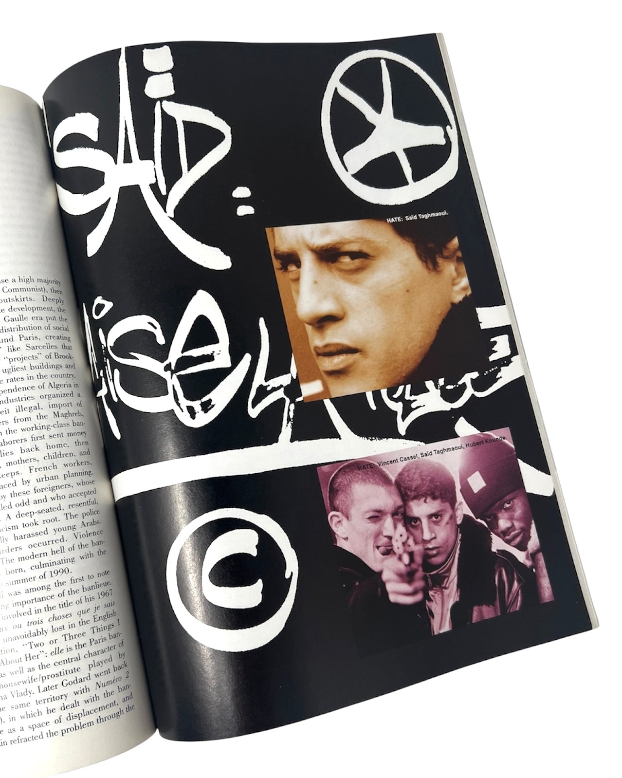 Vintage 1996 Film Comment Magazine; La Haine Cast Cover
