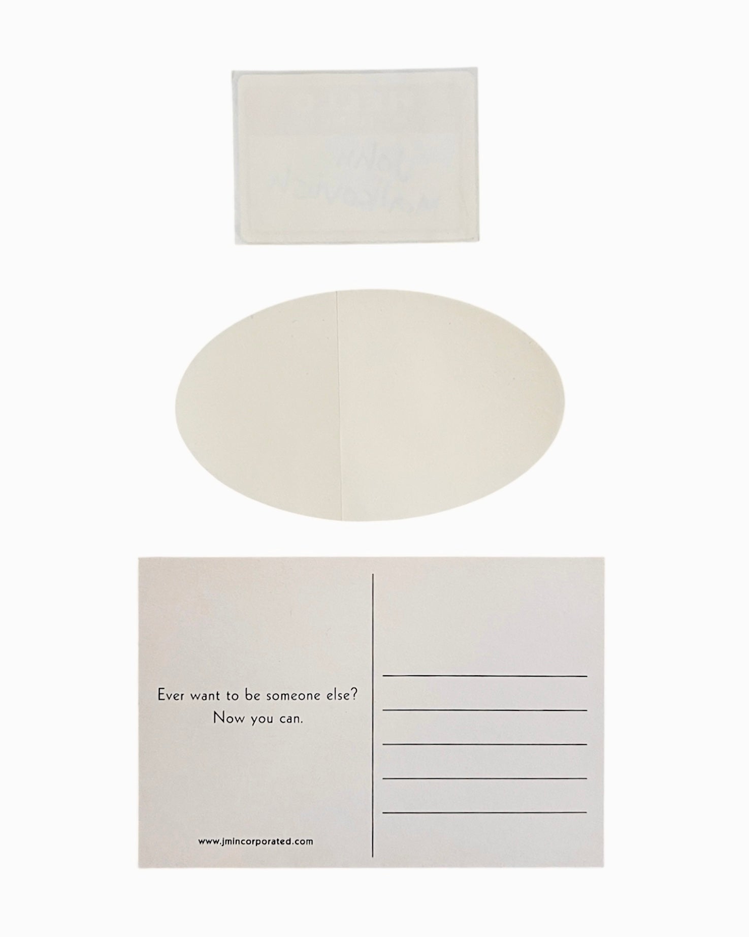 Vintage 1999 Being John Malkovich Promo Stickers + Postcard Set