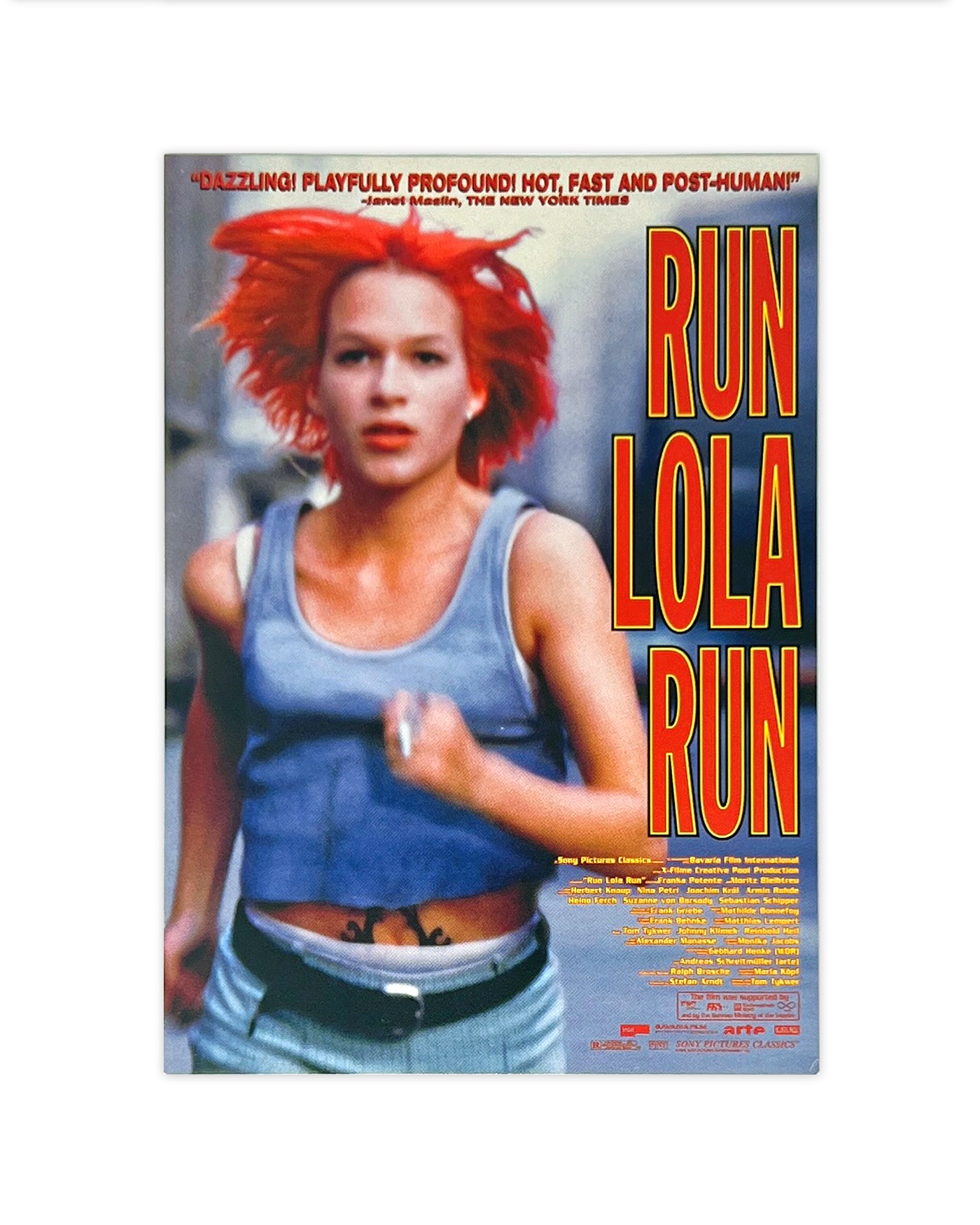 Vintage 1999 'Run Lola Run' US Theatrical Promo Postcard