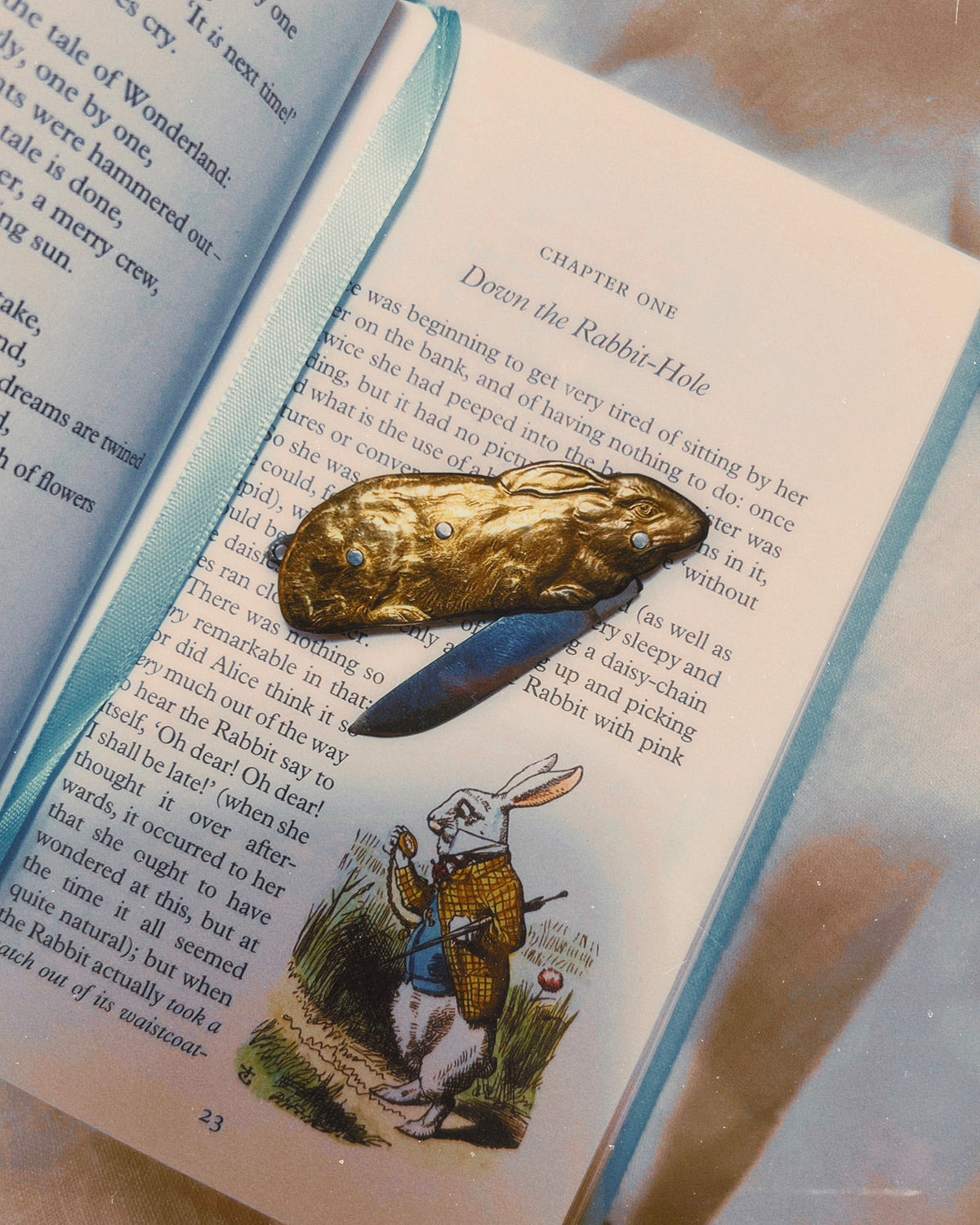 Victorian Bunny Pen Knife