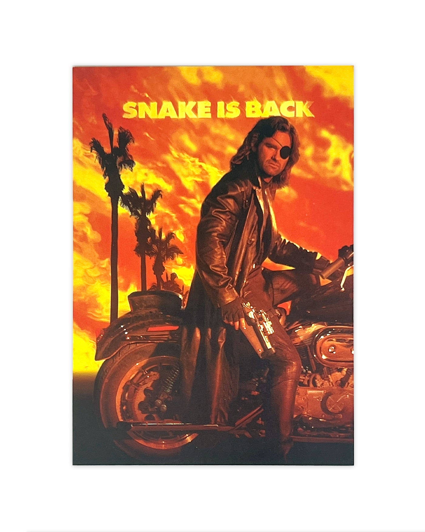 Vintage 1996 'Escape From LA' UK Promo Postcard