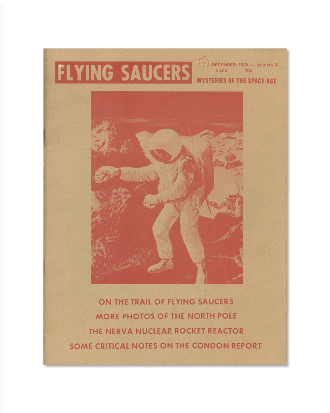 Vintage 'Flying Saucers' Magazine Issues
