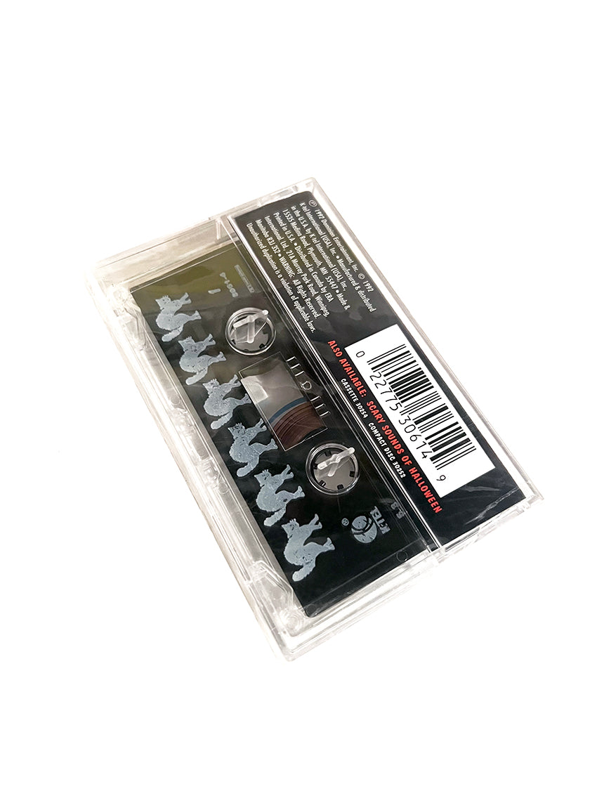 Vintage "Sounds to Haunt Your House" Halloween Cassette Tape, 1992