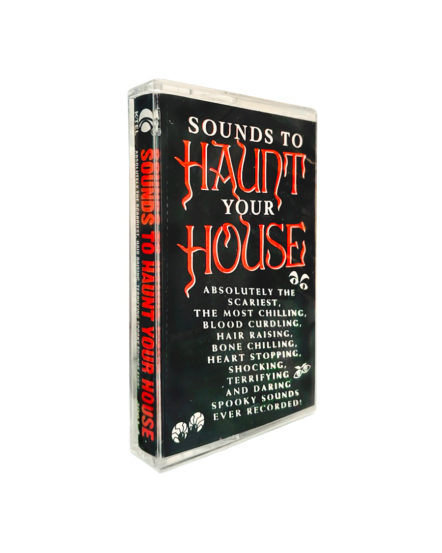 Vintage "Sounds to Haunt Your House" Halloween Cassette Tape, 1992