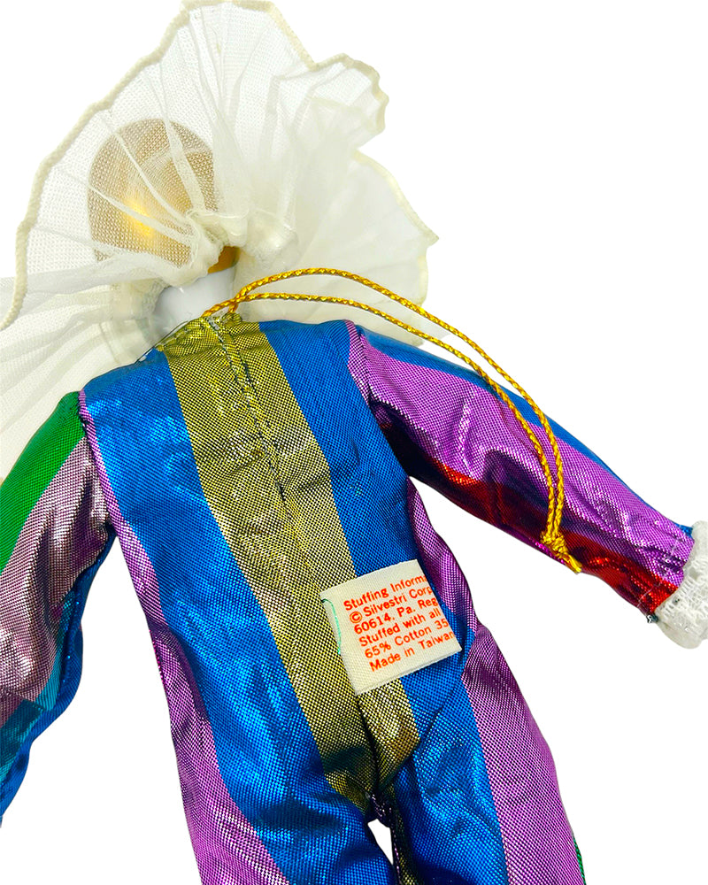 Vintage Rainbow Jester Doll