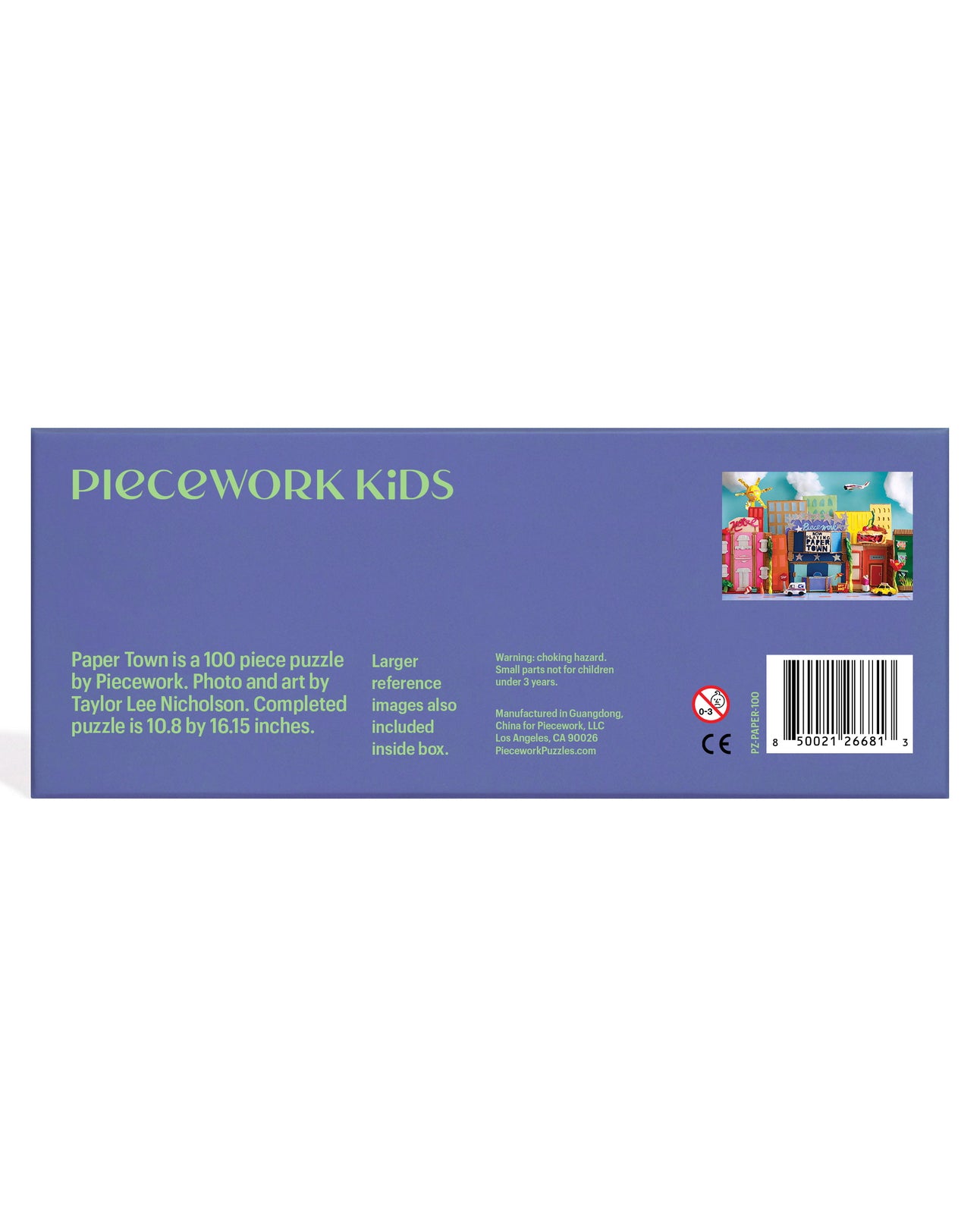 Paper Town 100-Piece Puzzle