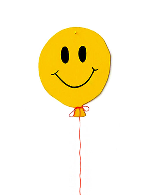 Smiley Face Balloon Wall Charm