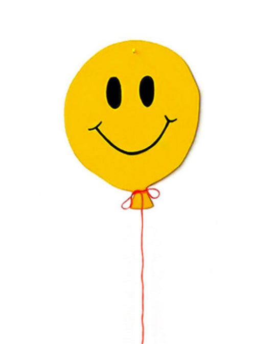 Smiley Face Balloon Wall Charm