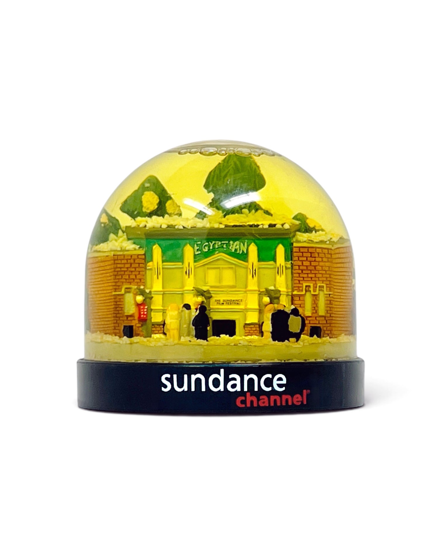 Vintage 1997 Sundance Channel Snow Globe