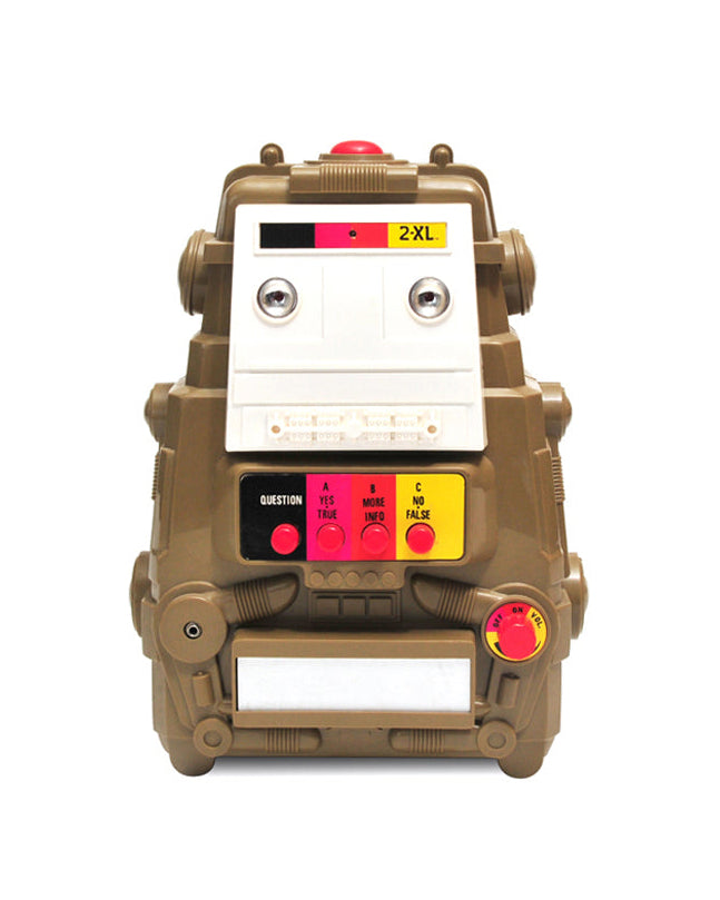 Vintage 2-XL Robot + 8-Track Player, 1978