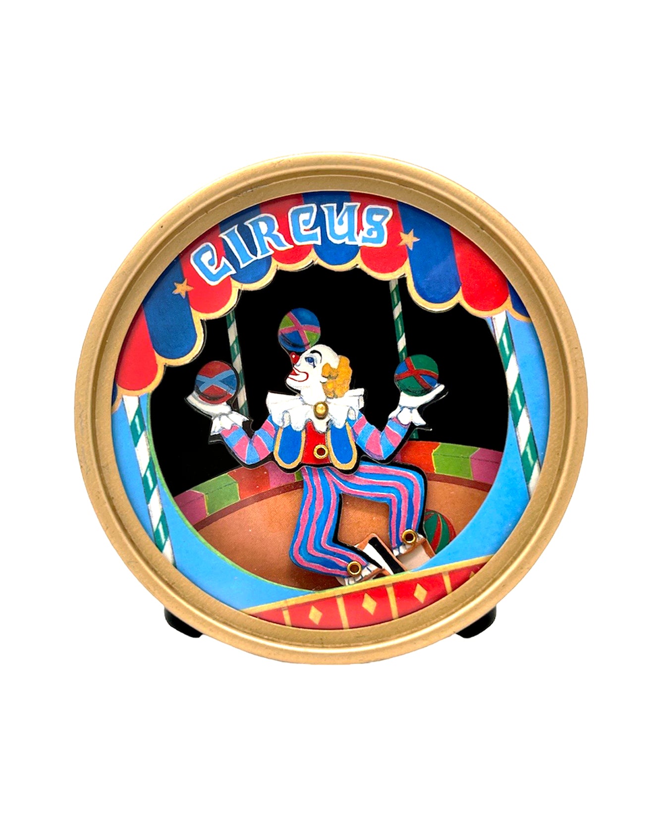 Vintage Koji Murai Juggling Clown Music Box