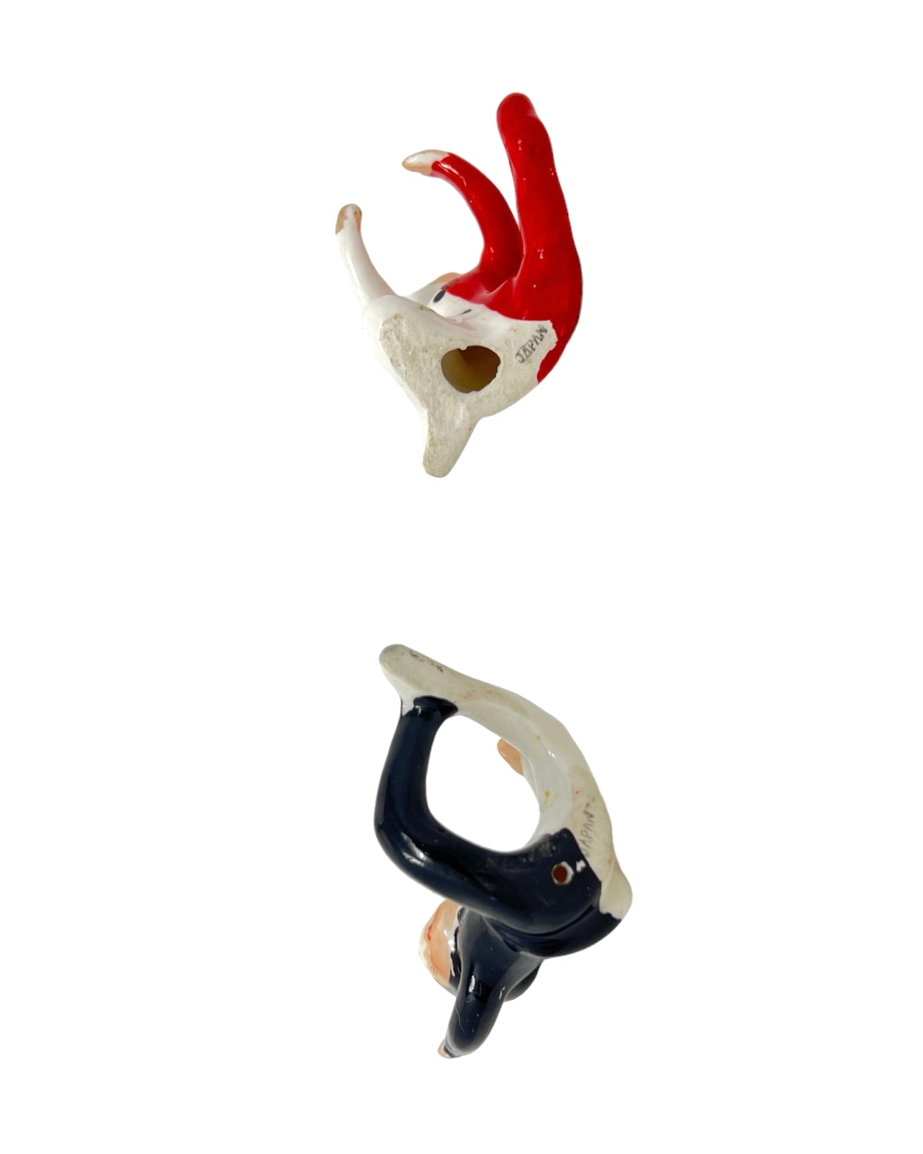 Vintage 1950s Cheeky Devil Candle Huggers